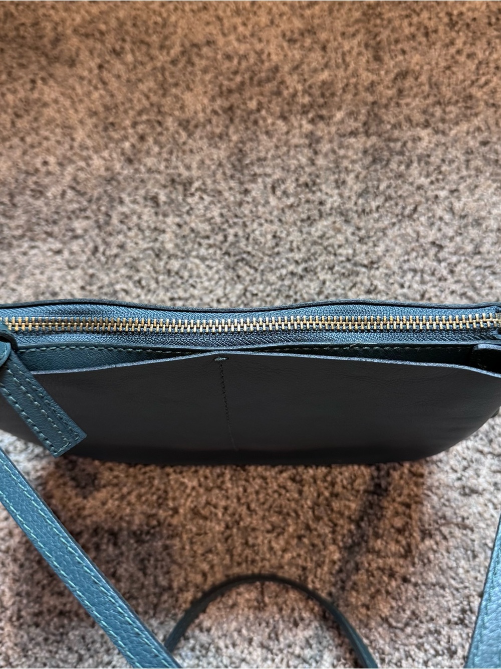 Madewell Teal Knotted Crossbody - Picture 4 of 5